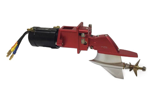 B42515 TFL P1 Alloy Inboard Outdrive System Assembly w/ 2960 2200kV Motor & Prop