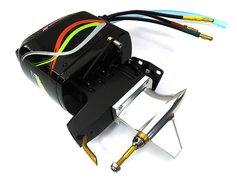 B54210 TFL Alloy Outboard Drive System Fiberglass Cover w/ 3660/2070kV Motor