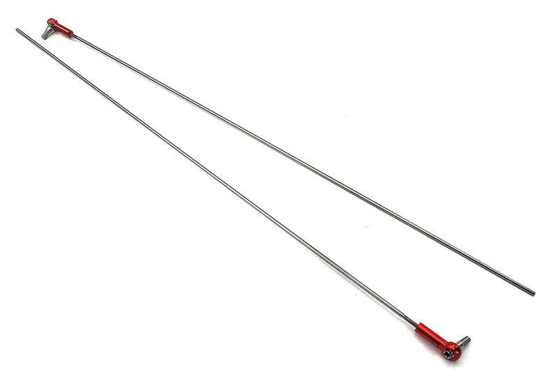 519B40 TFL 2mm Stainless Servo Pushrod w/ M3 Ball Joint L=300mm