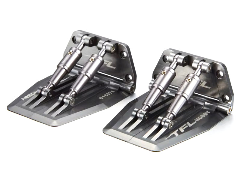 516B76 TFL Billet Aluminum Adjustable Trim Tab 69x57x30mm