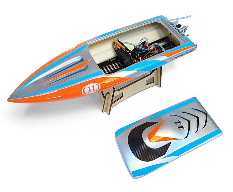 1111Z-F TFL Rocket 635mm Fiberglass RC Boat w/ 2958 2881kV Motor & 70A ESC