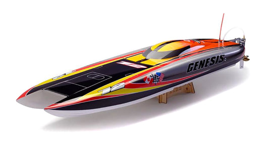 1122L-F TFL Genesis 940mm Fiberglass Catamaran w/ 2x4082 2200kV Motor & 180A ESC