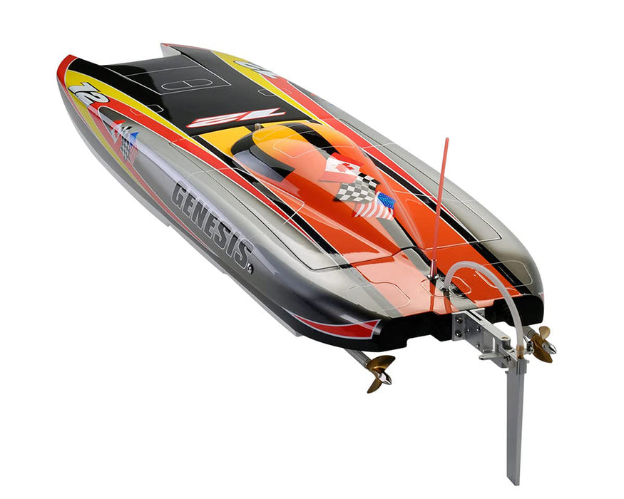 1122L-F TFL Genesis 940mm Fiberglass Catamaran w/ 2x4082 2200kV Motor & 180A ESC