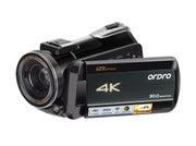 Ordro HDR-AC5 PLUS 4K UHD Optical Zoom DV Camera / Camcorder