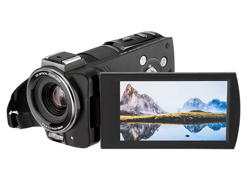 Ordro 4K UHD Optical Zoom Camcorder with High-Resolution Video Recording