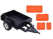 Plastic Mini Trailer Kit for 1/18-to-1/24 RC 215x124x67mm