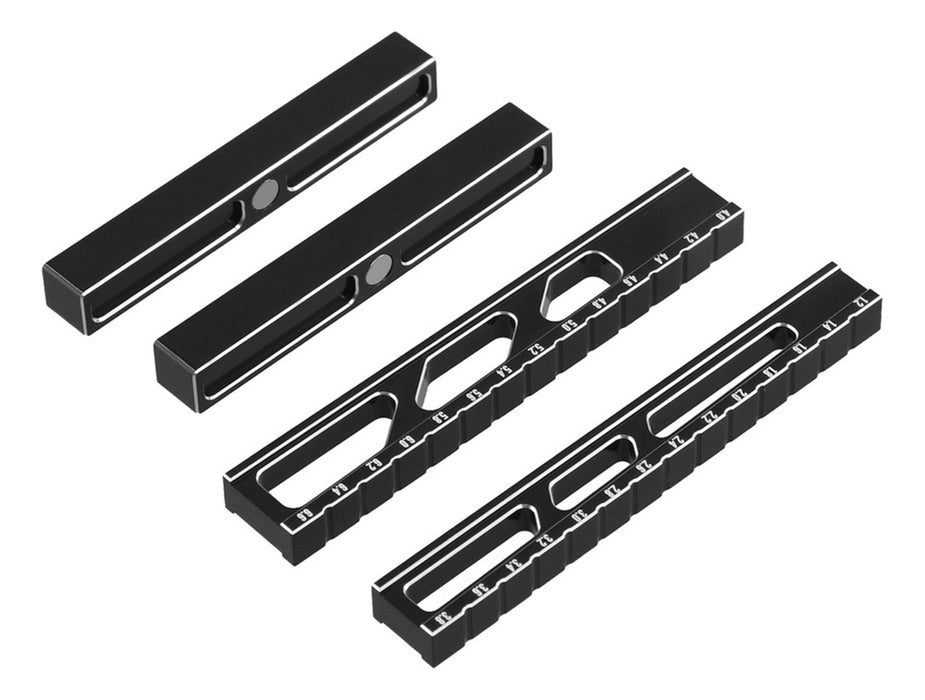 Professional Droop Gauge w/ 10mm Block for Drift & TC (1.2-to-6.6mm)