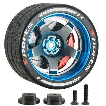 Alloy 5 Spoke Steering Wheel for Sanwa, Futaba 7PX, NB4 & X9