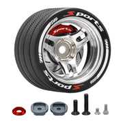 Alloy 3 Dual Spoke Steering Wheel for Sanwa, Futaba 7PX, NB4 & X9