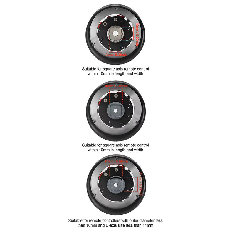 Alloy 3 Spoke Steering Wheel for Sanwa, Futaba 7PX, NB4 & X9