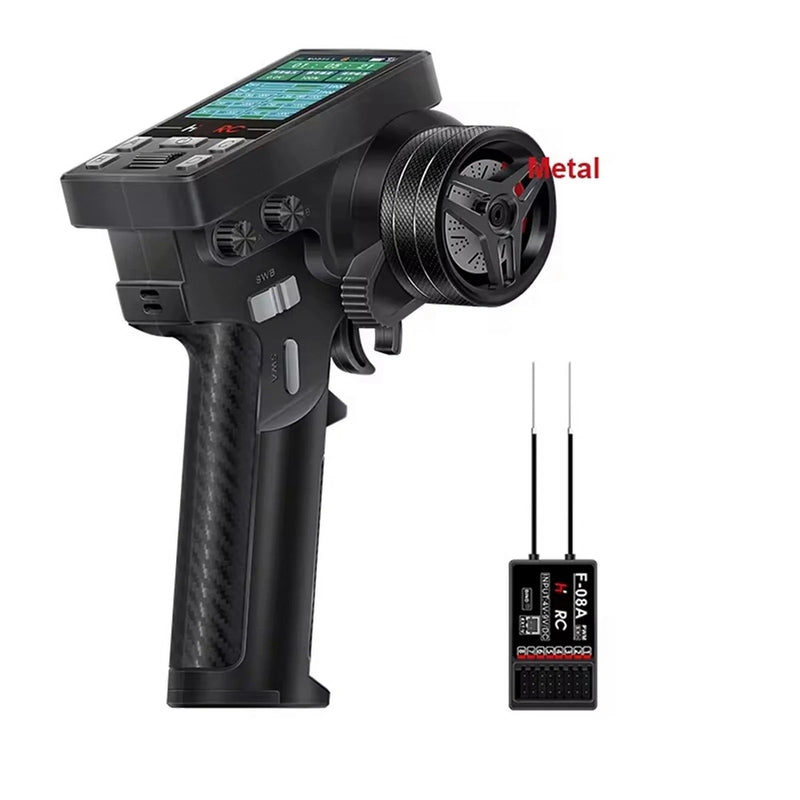 HOT RC CT-8B Color Screen 8CH w/ F-08A & Alloy Steering Wheel
