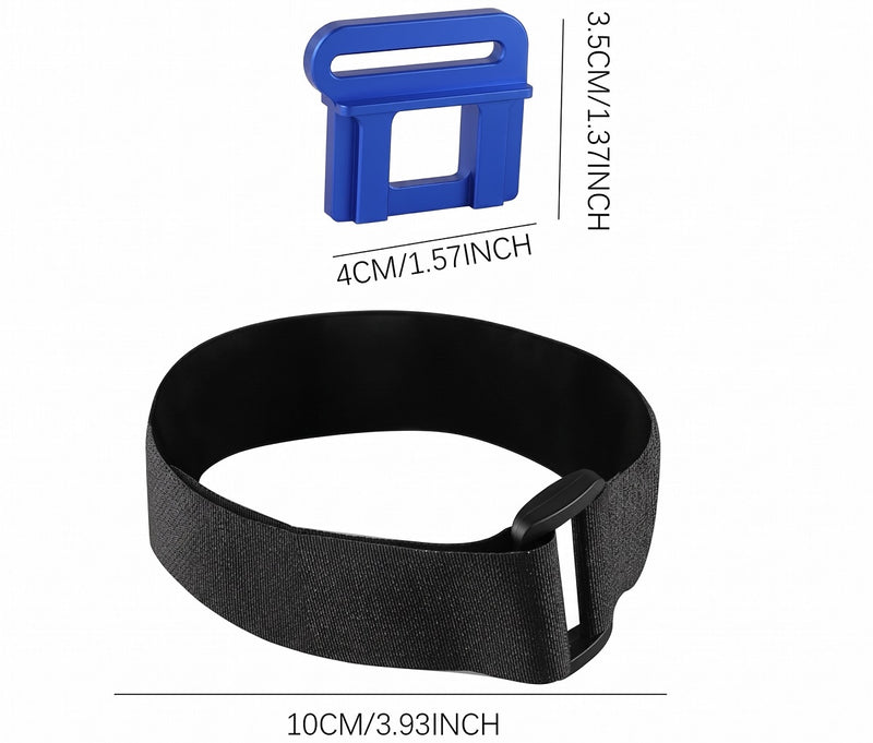 Blue Alloy Battery Hold-Down Strap for Traxxas 1/8 Sledge & Maxx Slash 6S 9627