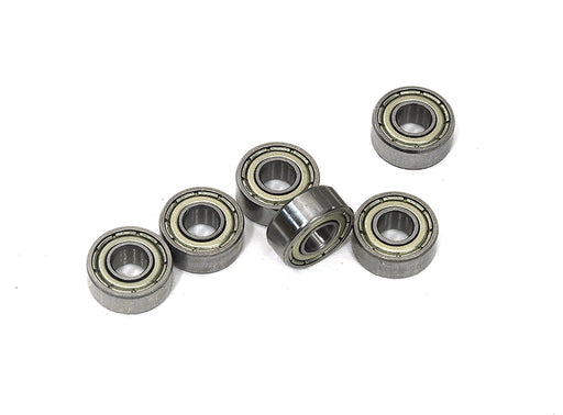 Low Friction Metal Shield Ball Bearings (6) 4x10x4mm for RC Vehicles