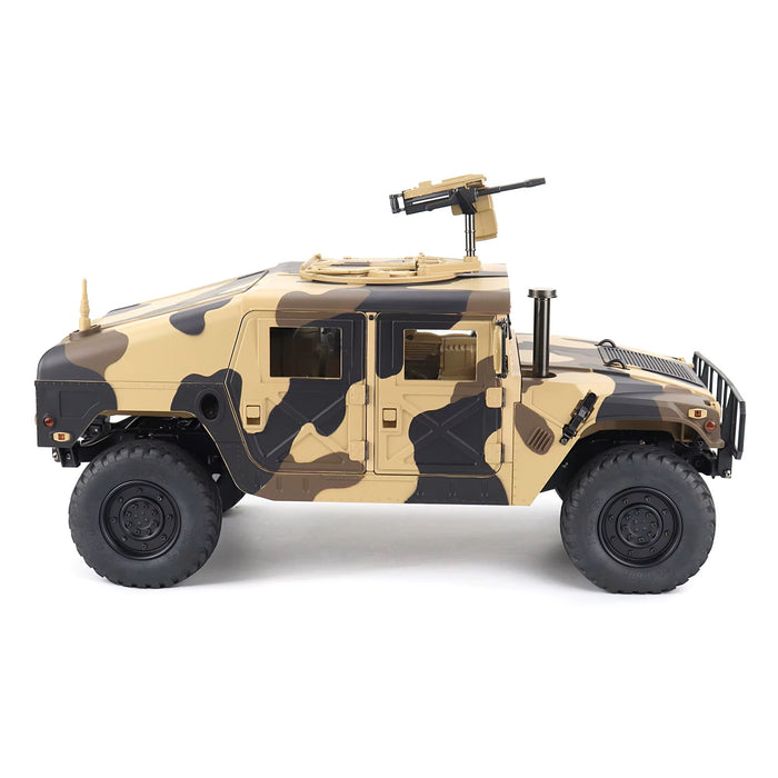 HG-P408 1/10 4X4 RC Military H1 ARTR w/2.4GHz Remote, Sound & Light Upgrades
