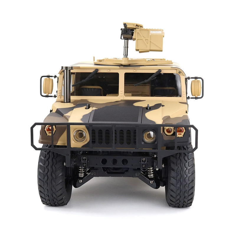 HG-P408 1/10 4X4 RC Military H1 ARTR w/2.4GHz Remote, Sound & Light Upgrades