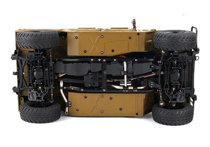 HG-P408 1/10 4X4 RC Military H1 ARTR w/2.4GHz Remote, Sound & Light Upgrades