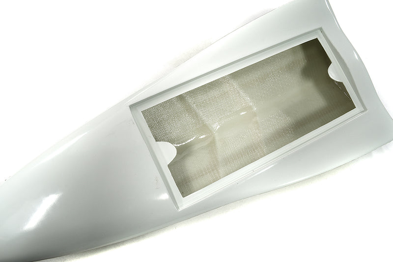 610mm Fiberglass Mono RC Boat Hull in White in Durable Model Boat Shell