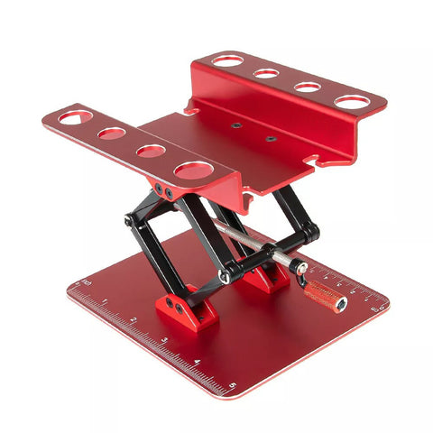 Universal Car Stand Workstation for 1/10 & 1/8 RC Vehicles, Black, 140mm