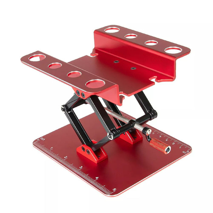 Universal Car Stand Workstation for 1/10 & 1/8 RC Vehicles, Black, 140mm
