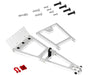 Lift Tow Boom Add-On Kit in Silver for 1/10 Scale RC Crawler Trucks