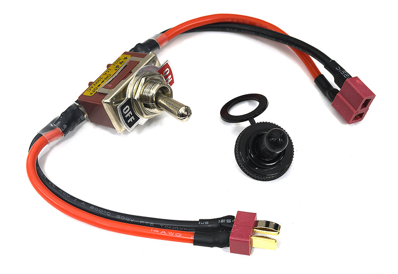 High Current On/Off ESC Power Switch with T-Plug Connector for RC Boat