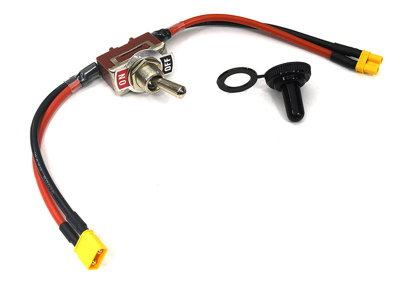 High Current On/Off ESC Power Switch with XT30 Connector for RC Boats