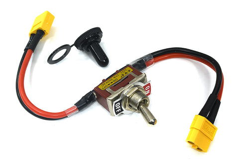 High Current XT60 On/Off ESC Power Switch for RC Boat in Reliable Control