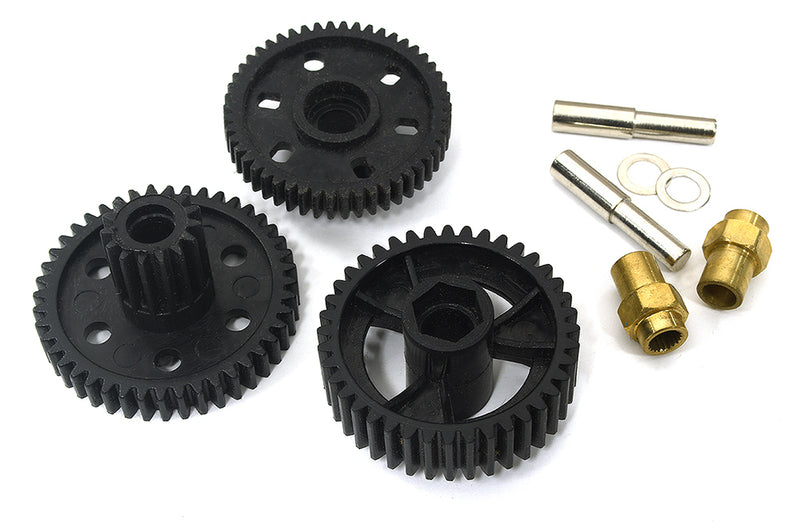 Plastic Gear Set with Direct Spool Upgrade for Super Clod Buster in Durable Rep