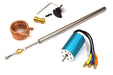 High-Performance 200mm Stainless Shaft with 2440 4600kV Brushless Motor