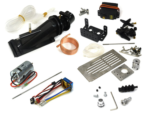 Nylon 40mm Jet Drive Thruster Kit with 795 Brushed Motor and 12V 480A ESC