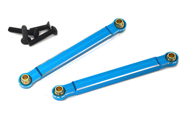 7075 Alloy Front Steering Toe Links for Traxxas Mini Maxx in Blue Upgrade 10742