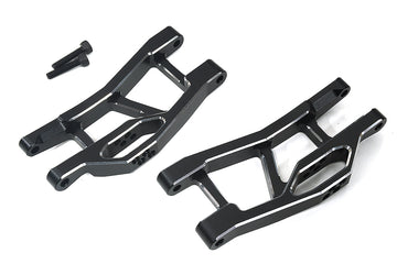 7075 Alloy Front Lower Arm Set in Black for Traxxas Mini Maxx Upgrade 10731