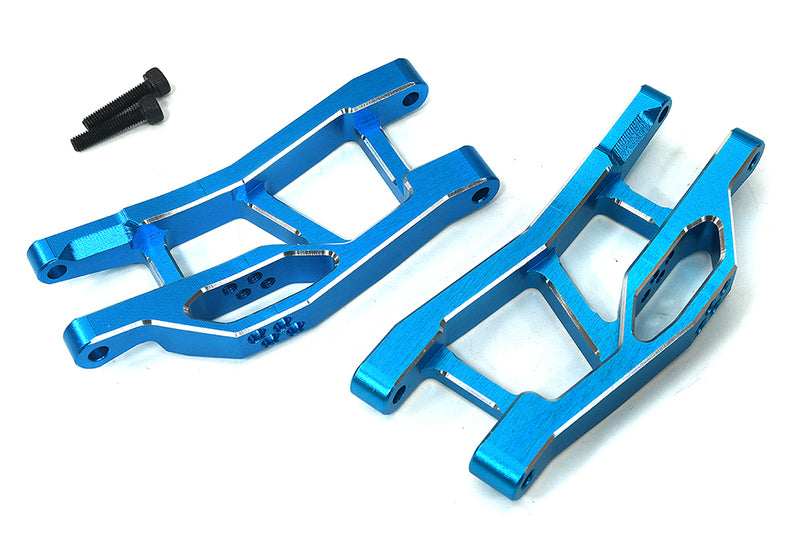 7075 Alloy Front Lower Arm Set in Blue for Traxxas Mini Maxx Upgrade 10731