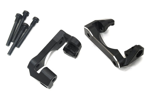 7075 Alloy Front Caster Blocks in Black for Traxxas Mini Maxx Upgrade 10732