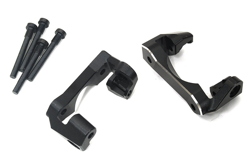 7075 Alloy Front Caster Blocks in Black for Traxxas Mini Maxx Upgrade 10732