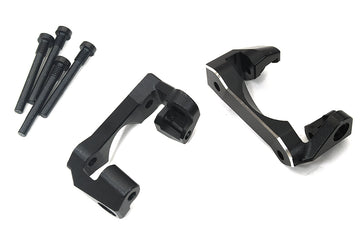 7075 Alloy Front Caster Blocks in Black for Traxxas Mini Maxx Upgrade 10732
