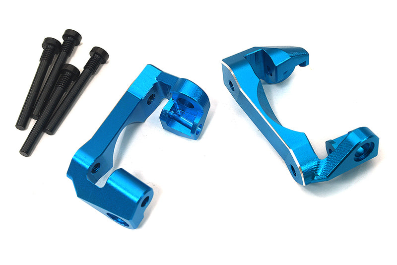 7075 Alloy Front Caster Blocks in Blue for Traxxas Mini Maxx Upgrade 10732