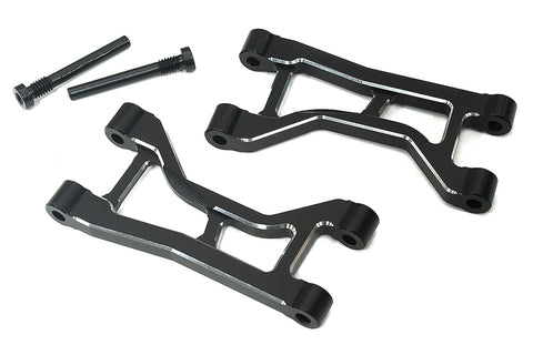 7075 Alloy Rear Upper Arm Set in Black for Traxxas Mini Maxx Upgrade 10730