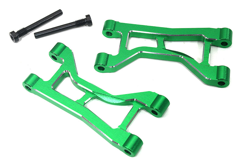 7075 Alloy Rear Upper Arm Set in Green for Traxxas Mini Maxx Upgrade 10730