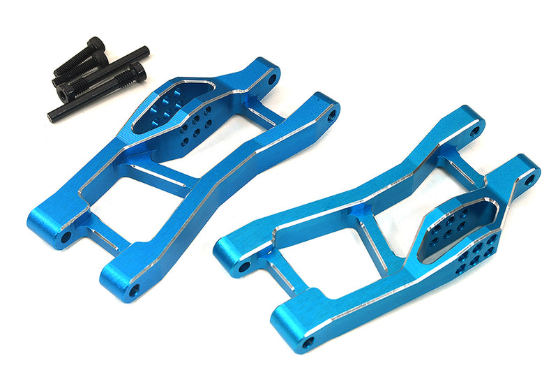 7075 Alloy Rear Lower Arm Set in Blue for Traxxas Mini Maxx Upgrade 10730