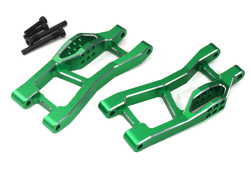 7075 Alloy Rear Lower Arm Set in Green for Traxxas Mini Maxx Upgrade 10730