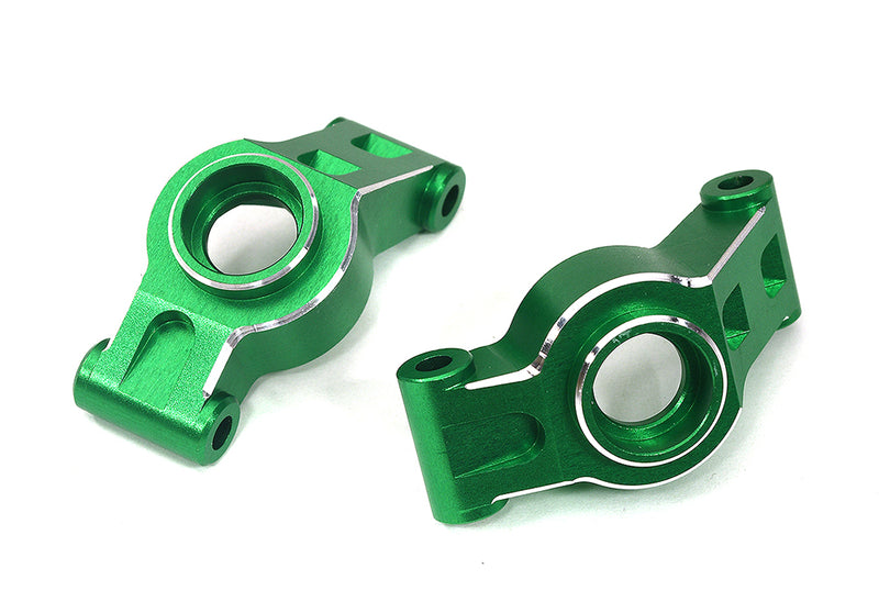 7075 Alloy Rear Hub Carriers in Green for Traxxas Mini Maxx Upgrade 10752