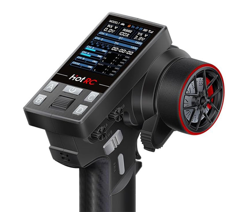 HOT RC CT-10B Remote Controller with F-10A Receiver for RC Vehicles