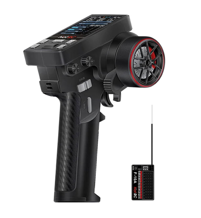 HOT RC CT-10B Remote Controller with F-10A Receiver for RC Vehicles