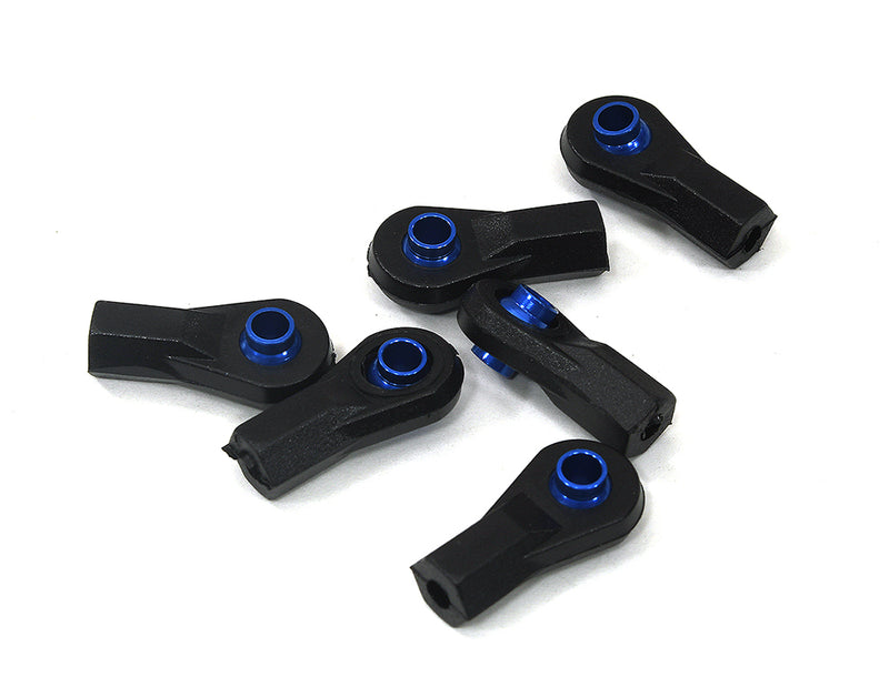 Blue M3 Size Short Ball Ends for 3mm Tie Rods & Ball Links in Axial, Traxxas