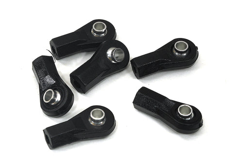Silver M3 Short Ball Ends for 3mm Tie Rods & Ball Links in Axial Traxxas