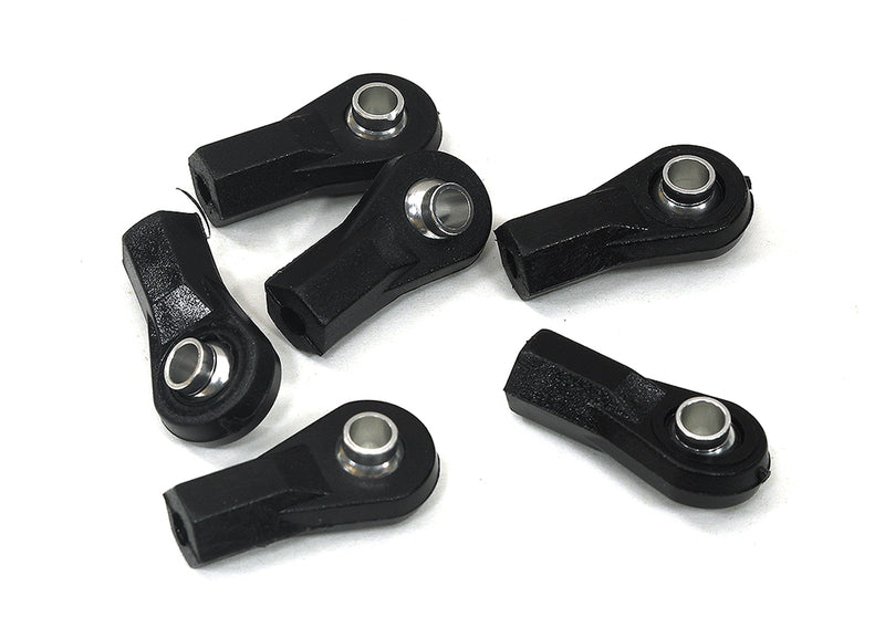 Silver M3 Short Ball Ends for 3mm Tie Rods & Ball Links in Axial Traxxas