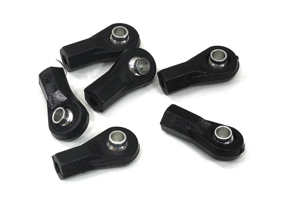 Silver M3 Short Ball Ends for 3mm Tie Rods & Ball Links in  Axial Traxxas