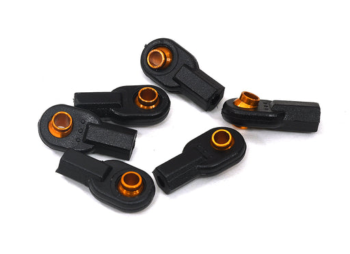 Orange M3 Short Ball Ends for 3mm Tie Rods & Ball Links, Axial Traxxas