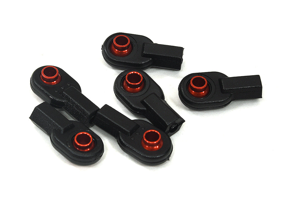 Red M3 Size Short Ball Ends for 3mm Tie Rods & Ball Links in  Axial, Traxxas